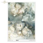ITD COLLECTION DECOUPAGE RICE PAPER A4 - R1529
