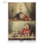 ITD COLLECTION DECOUPAGE RICE PAPER A4 - R2679