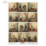ITD COLLECTION DECOUPAGE RICE PAPER A4 - R2682