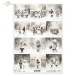 ITD COLLECTION DECOUPAGE RICE PAPER A4 - R2684