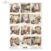 ITD COLLECTION DECOUPAGE RICE PAPER A4 - R2685