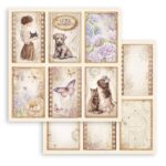 STAMPERIA QUIET DAYS CARDBOARD 30.5/30.5CM - SBB1105