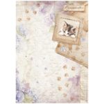 STAMPERIA QUIET DAYS DECOUPAGE RICE PAPER A4 - DFSA41072