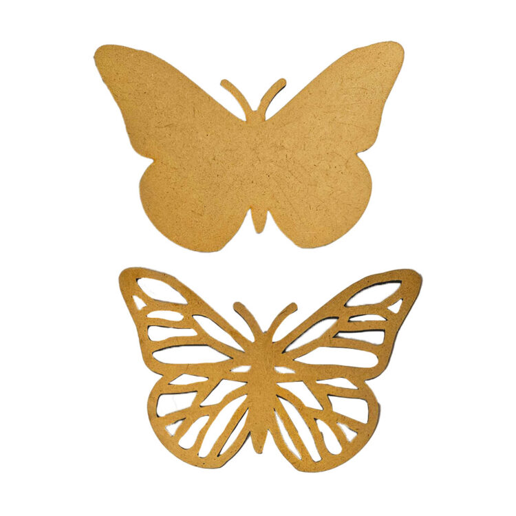 STAMPERIA QUIET DAYS MDF BUTTERFLY ELEMENTS - KLSM73 - Image 2