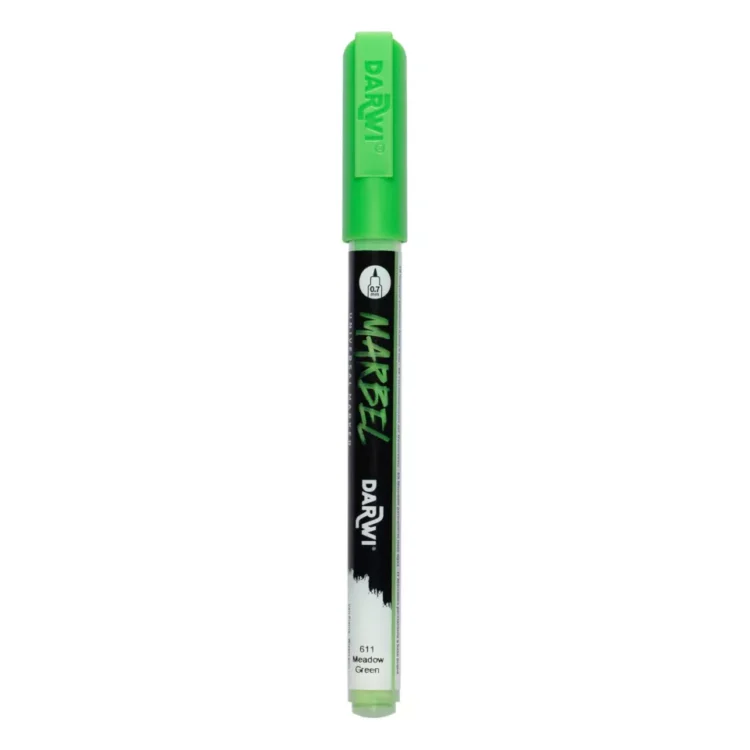 223611 1 MARBEL ACRYLIC MARKER 0.7 MM - MEADOW GREEN 611 - Image 1
