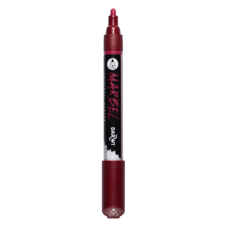 MARBEL ACRYLIC MARKER 4 MM - WINE LEES 411 - Image 2