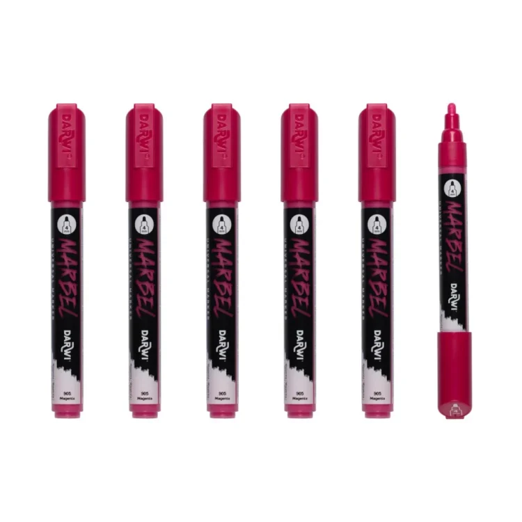 MARBEL ACRYLIC MARKER 4 MM - MAGENTA 905 - Image 3