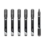 MARBEL ACRYLIC MARKER 4 MM - METALLIC BLACK 090 - Image 2