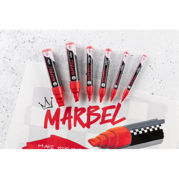MARBEL ACRYLIC MARKER 0.7 MM - MEADOW GREEN 611 - Image 5