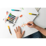 MARBEL ACRYLIC MARKER 0.7 MM - MEADOW GREEN 611 - Image 7