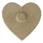 DECOPATCH HEART WITH PAPIER-MÂCHÉ MAGNET - AC845C