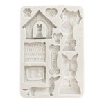 STAMPERIA FURRY FRIENDS SILICONE MOLD KACMA590 - Image 2