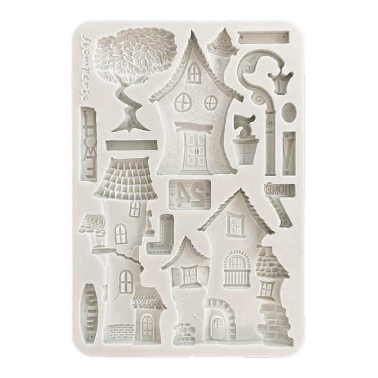 STAMPERIA FURRY FRIENDS SILICONE MOLD KACMA592 - Image 2