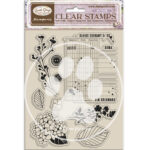 STAMPERIA HERBARIUM STAMPS 14/18CM WTK229