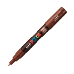 POSCA ACRYLIC MARKER PC-1M, 0.7 MM - BROWN