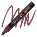 POSCA ACRYLIC MARKER PC-5M, 1.8-2.5 MM - RED WINE
