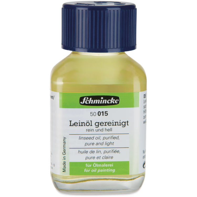 632001 SCHMINCKE MEDIUM LINSEED OIL, REFINED 50015025 - Image 1