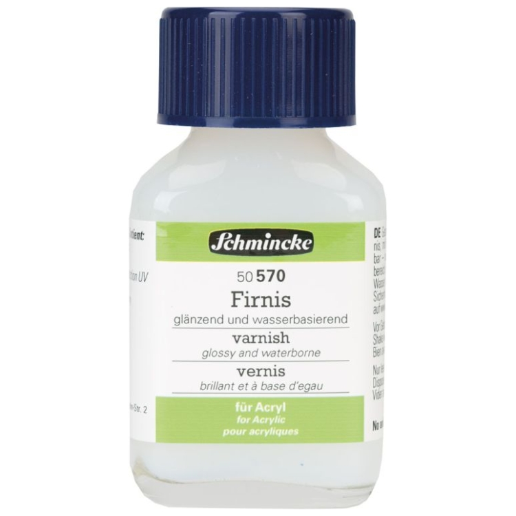 632039 SCHMINCKE MEDIUM VARNISH GLOSSY, WATERBORNE 50570025 - Image 1