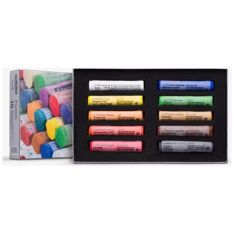 SCHMINCKE PASTEL SET, 10 PASTELS - Image 2