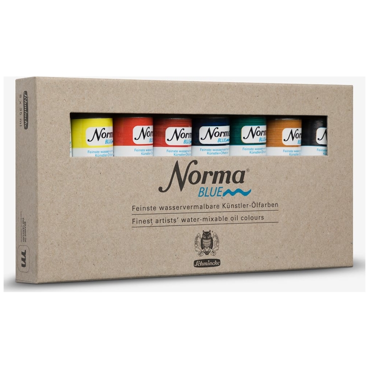 782002 3 SCHMINCKE NORMA OIL PAINT SET, 8 X 35 ML - Image 1