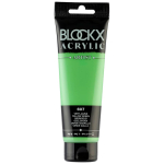 BLOCKX ACRYLIC PAINT YELLOW GREEN 120ML 60607BXC