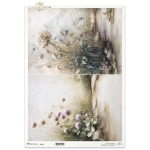ITD COLLECTION DECOUPAGE RICE PAPER A3 - R1624L
