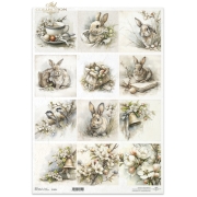ITD COLLECTION DECOUPAGE RICE PAPER A3 - R1631L