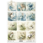 ITD COLLECTION DECOUPAGE RICE PAPER A4 - R2754