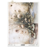 ITD COLLECTION DECOUPAGE RICE PAPER A4 - R2786