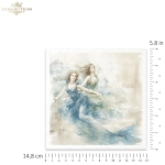 ITD COLLECTION MINI RICE PAPER K-CT 6PCS 14.8X14.8CM - RSM224 - Image 2