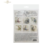 ITD COLLECTION MINI RICE PAPER K-CT 6PCS 14.8X14.8CM - RSM226 - Image 8