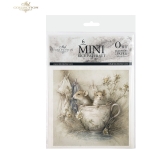 ITD COLLECTION MINI RICE PAPER K-CT 6PCS 14.8X14.8CM - RSM235