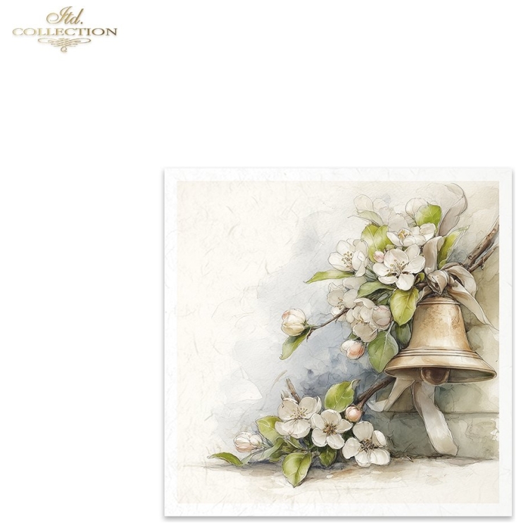 ITD COLLECTION MINI RICE PAPER K-CT 6PCS 14.8X14.8CM - RSM243 - Image 5