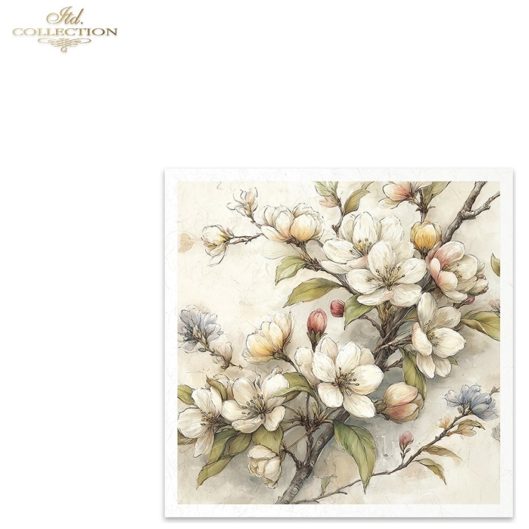 ITD COLLECTION MINI RICE PAPER K-CT 6PCS 14.8X14.8CM - RSM243 - Image 6